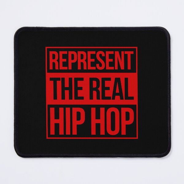 Item preview, Represent the Real Hip Hop - Red designed and sold by Tee4Daily.