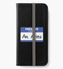 Hello I am an Aries iPhone Wallet/Case/Skin