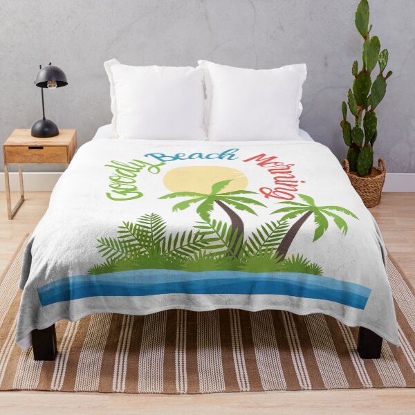 Item preview, Goodly Beach Morning - For a day at the beach designed and sold by Quirky Dez.