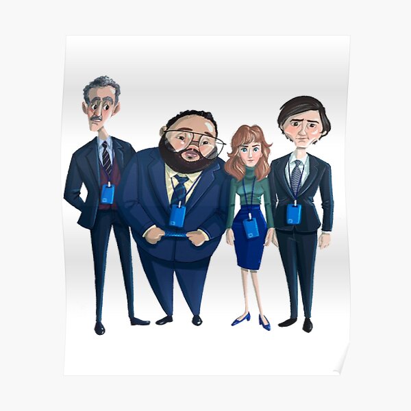 "Severance Lumon cast unique " Poster for Sale by SubtitlePrint | Redbubble