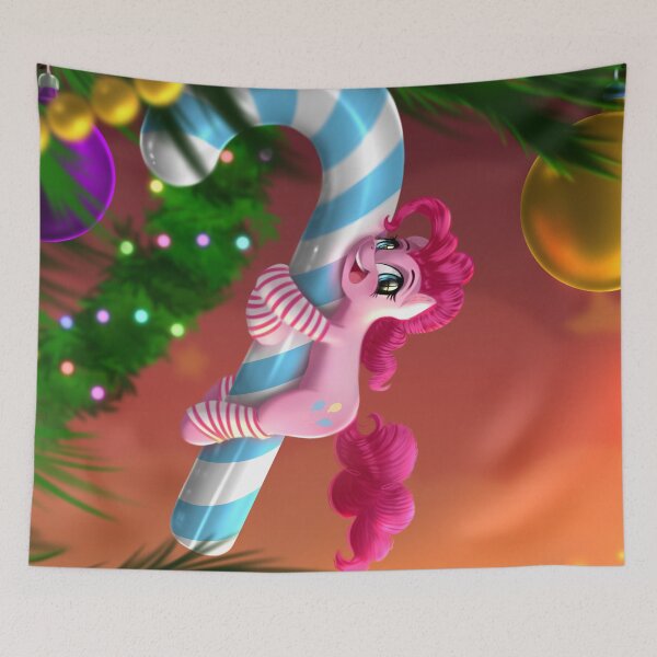 Item preview, Tiny Pinkie Pie at Christmas designed and sold by Darksly.