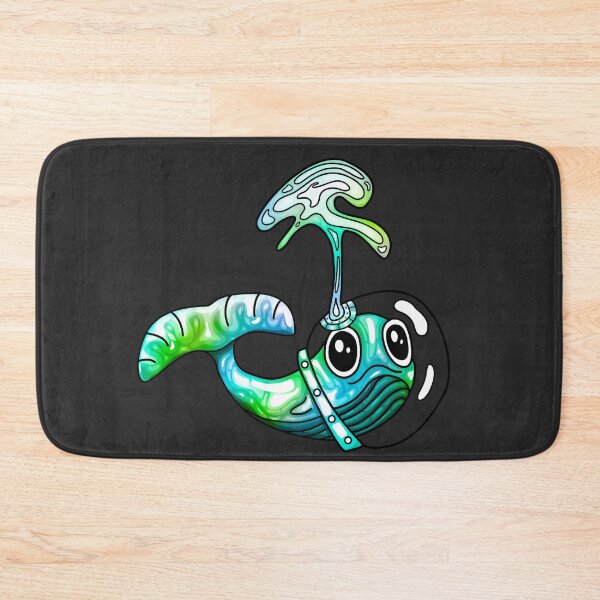 Item preview, Green and Cyan Space Whale | Space Animals designed and sold by mikeymadness.