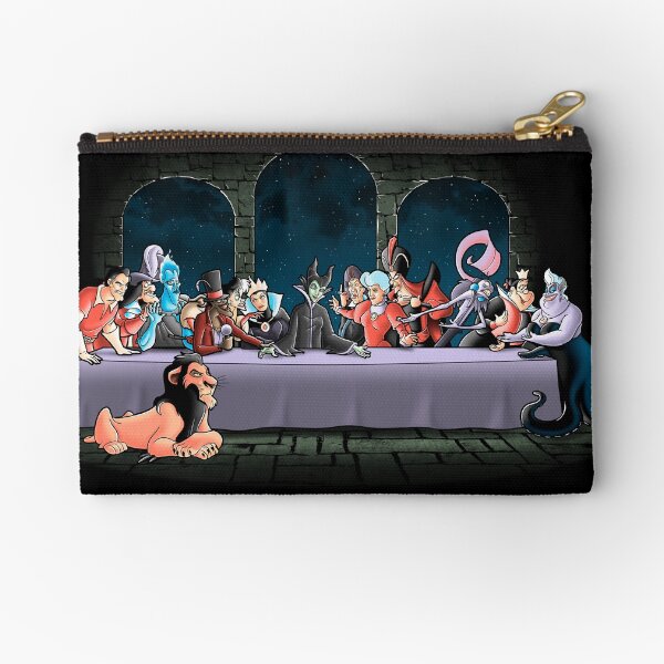 Bad dinner Zipper Pouch