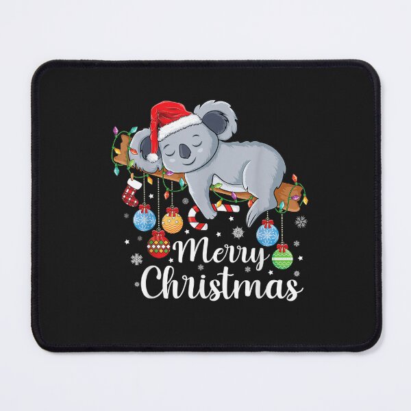 Item preview, Koala-la-la Cute Koala Bear santa hat funny Christmas koala T-Shirt designed and sold by Klaus-Gilbert.