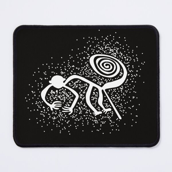Item preview, Revised Nazca monkey with Stipple Ancient Peru designed and sold by DapperDanStudio.