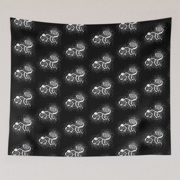 Item preview,   Revised Nazca monkey with Stipple Ancient Peru designed and sold by DapperDanStudio.
