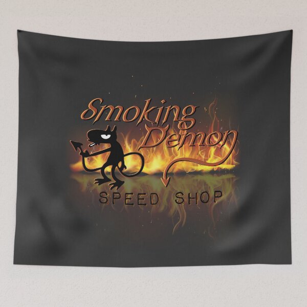 Item preview, Flaming Demon designed and sold by poprockstarfish.