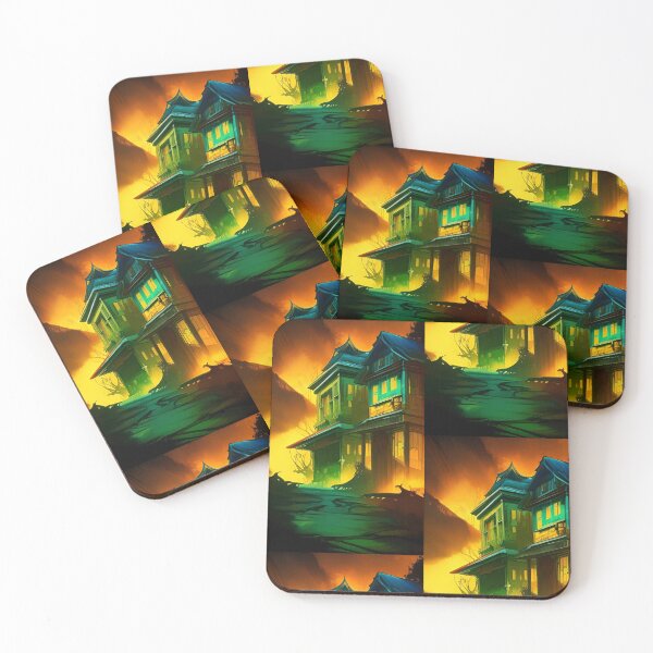 Item preview, Haunted Gold Rush House at Sunset designed and sold by Cranemann.