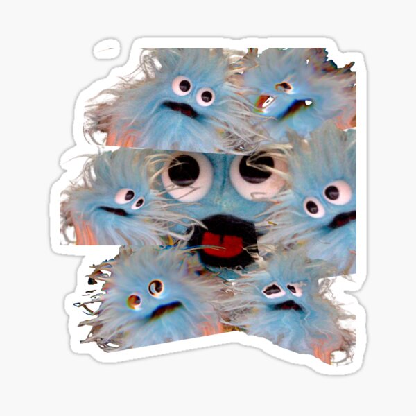 Item preview, Tweaker Poof Ball Blue Puppet Dude designed and sold by Adrosaxon.