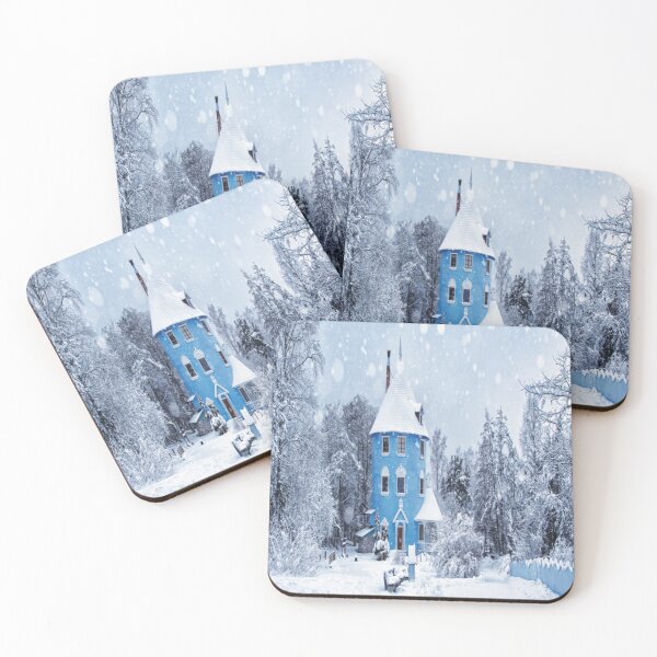 Item preview, Winter building cover in snow  designed and sold by danisacookie.