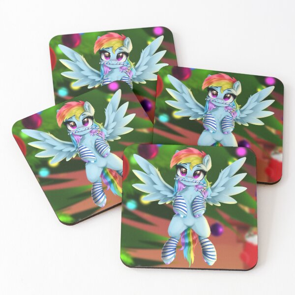 Item preview, Tiny Rainbow Dash at Christmas designed and sold by Darksly.