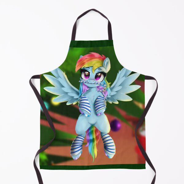 Item preview, Tiny Rainbow Dash at Christmas designed and sold by Darksly.