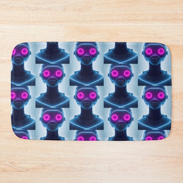 Sci-fi bot Bath Mat