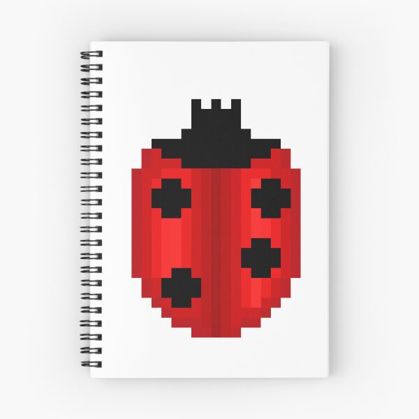 Item preview, Ladybug Pixel Art Design designed and sold by bugpixels.