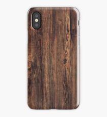 oak texture iPhone Case