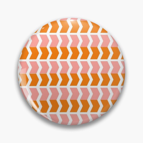 Item preview, Orange and Pink Chevron Stripes designed and sold by emikat-art.