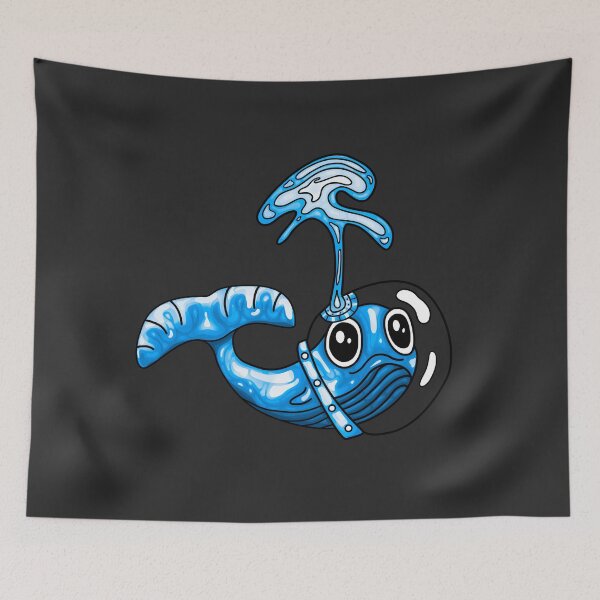Item preview, Blue Space Whale | Space Animals designed and sold by mikeymadness.