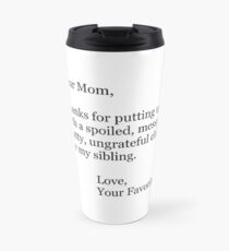 Mothers Day Ideas and Funny Mom Christmas Cards & Gifts for Christmas & Birthday Travel Mug