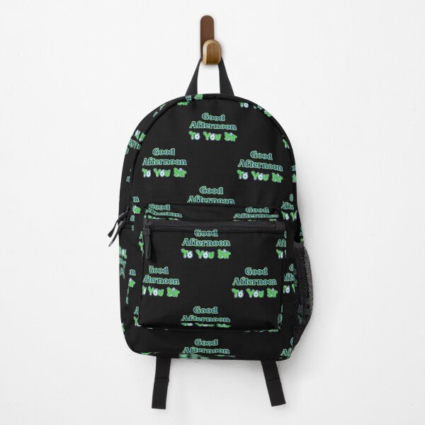 Item preview, Good Afternoon To You Sir, A Spirited Good Afternoon to you.(Blue and Lime Green Version) designed and sold by JoyOfHopeStore.