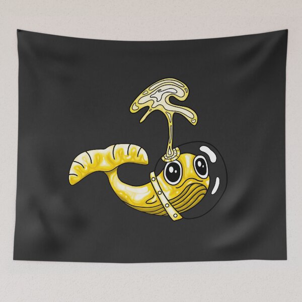 Item preview, Golden Space Whale | Space Animals designed and sold by mikeymadness.