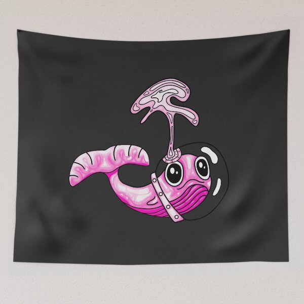 Item preview, Pink Space Whale | Space Animals designed and sold by mikeymadness.