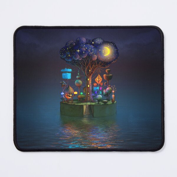 Item preview, Crescent Moon Island designed and sold by Jonathan Nix.