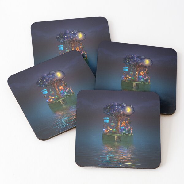 Item preview, Crescent Moon Island designed and sold by Jonathan Nix.