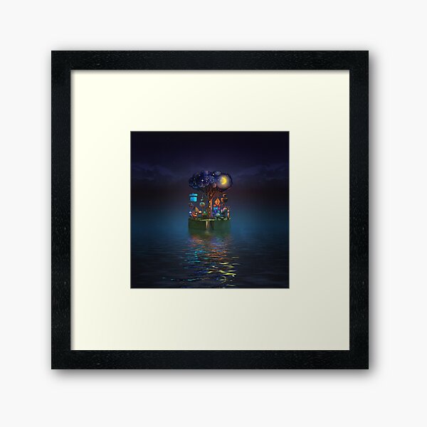 Item preview, Crescent Moon Island designed and sold by Jonathan Nix.