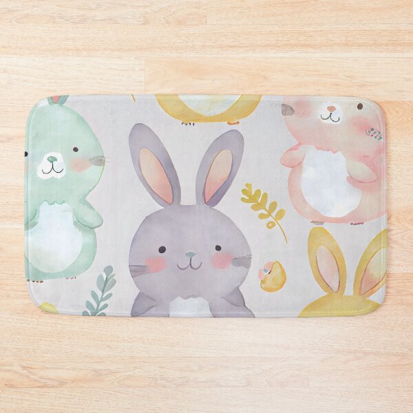 Item preview, A Pastel Easter Bunny Rabbit Pattern designed and sold by ClairesPatterns.