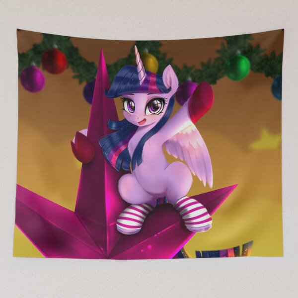 Item preview, Tiny Twilight Sparkle at Christmas designed and sold by Darksly.