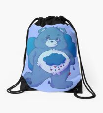 Grumpy Bear Drawstring Bag