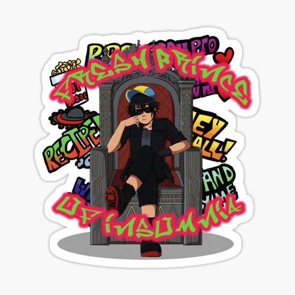 FFXV - Fresh Prince of Insomnia Sticker