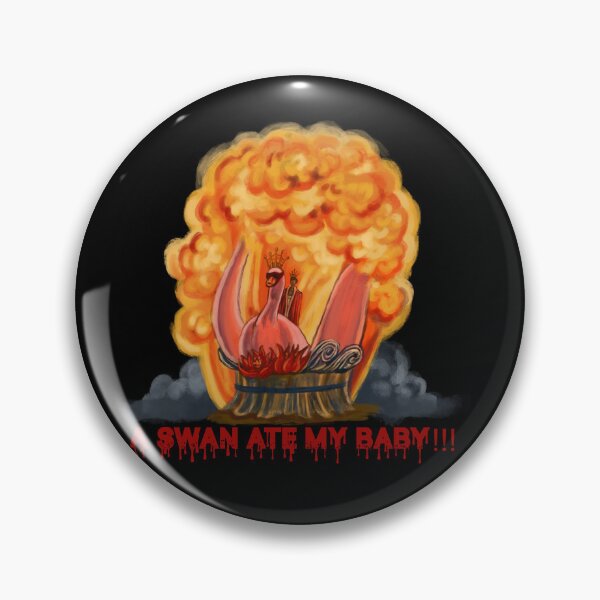 Item preview, A Swan Ate My Baby!! designed and sold by xandra-homes.