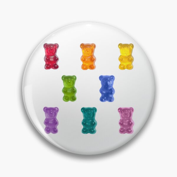 Item preview, gummy bear rainbow (sticker sheet) x8 designed and sold by mystudiocreate.