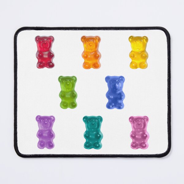 Item preview, gummy bear rainbow (sticker sheet) x8 designed and sold by mystudiocreate.