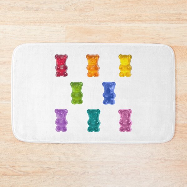 Item preview, gummy bear rainbow (sticker sheet) x8 designed and sold by mystudiocreate.