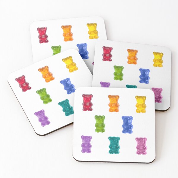 Item preview, gummy bear rainbow (sticker sheet) x8 designed and sold by mystudiocreate.