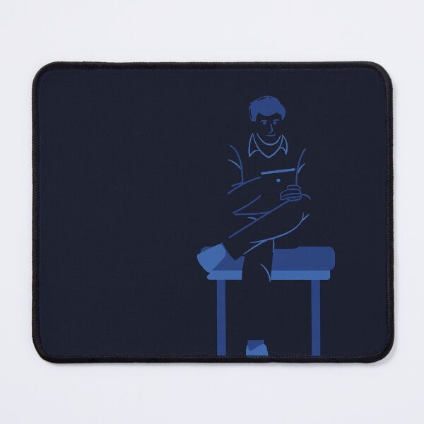 Item preview, illustration of a man reading designed and sold by Richstd.