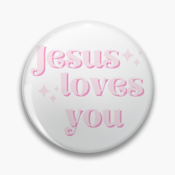 Item preview, Jesus loves you designed and sold by Handdrawnbyzoe.