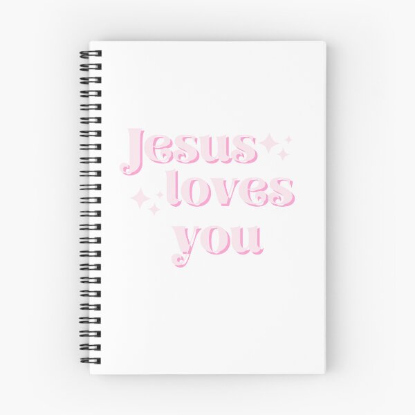 Item preview, Jesus loves you designed and sold by Handdrawnbyzoe.