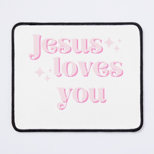 Item preview, Jesus loves you designed and sold by Handdrawnbyzoe.