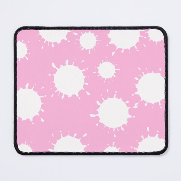 Item preview, Pink and white splash pattern designed and sold by Quirknmore.