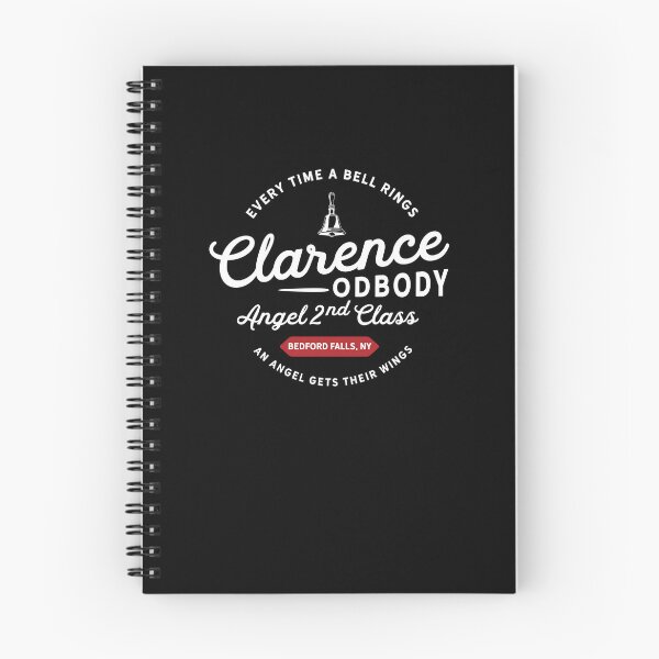 Item preview, It's a Wonderful Life, Classic Christmas Movie, Clarence Odbody, Angel 2nd Class, Straight out of Bedford Falls, NY, Everyone loves Clarence  designed and sold by SleeplessLady.