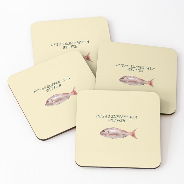Item preview, SLIPPERY AS A WET FISH designed and sold by TechLaughs.