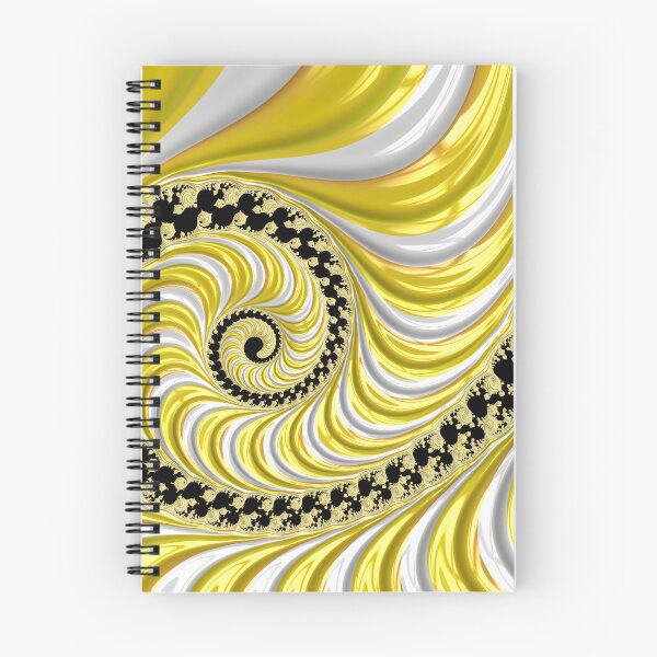 Item preview, Ribbed Yellow Spiral designed and sold by Elisabeth Lucas.