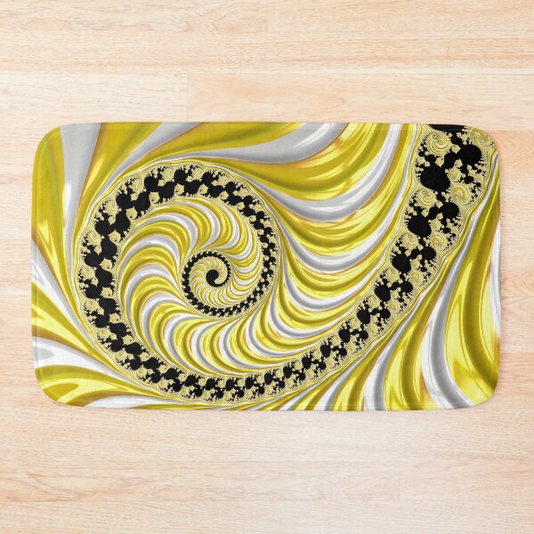 Item preview, Ribbed Yellow Spiral designed and sold by Elisabeth Lucas.