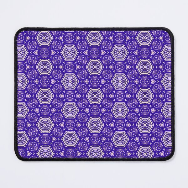 Item preview, Purple Geometric Hexagon Seamless Pattern Print designed and sold by protegra.