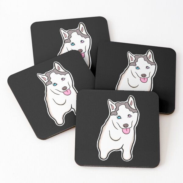 Item preview, Adorable Three-Legged Tripod Husky Named Mochi  designed and sold by Mochi-Merch.