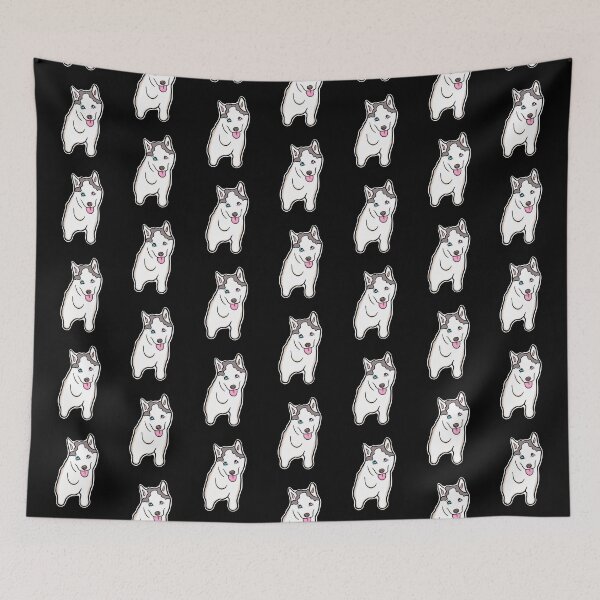 Item preview, Adorable Three-Legged Tripod Husky Named Mochi  designed and sold by Mochi-Merch.