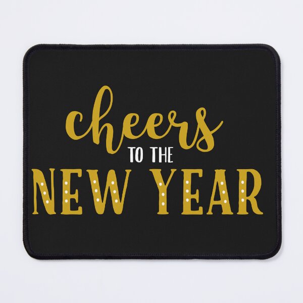 Item preview, CHEERS CITA DE AÑO NUEVO EN COLOR DORADO designed and sold by CreatorWorld29.